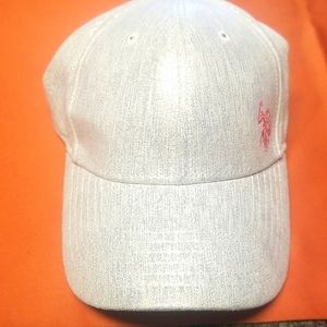 U.S. Polo association Hat Siver sparkle